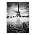 Trademark Fine Art Eiffel Tower Study I 14 x 19 Canvas Art