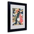 Trademark Fine Art Abstract II 11 x 14 Black Frame Art