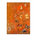 Trademark Fine Art Evocation of Butterflies 18 x 24 Canvas Art