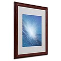 Trademark Fine Art Sea Picture VI 16 x 20 Wood Frame Art