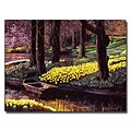 Trademark Fine Art Daffodil Park 18 x 24 Canvas Art