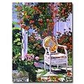 Trademark Fine Art The Sun Chair 26 x 32 Canvas Art