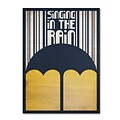 Trademark Fine Art Singing in the Rain 30 x 47 Canvas Art