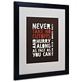 Trademark Fine Art Donner Party II 16 x 20 Black Frame Art