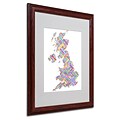 Trademark Fine Art United Kingdom IV 16 x 20 Wood Frame Art