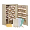MMF Industries™ STEELMASTER® Dupli-Key® 90 Keys Two-Tag Cabinet, Sand