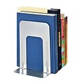 MMF Industries™ STEELMASTER® Soho Collection 9 Deluxe Bookend, Silver