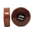 JAM Paper® Double Faced Satin Ribbon, 7/8 Inch Wide x 25 Yards, Chocolate Brown, Sold Individually (807SACHB25)
