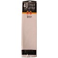 JAM Paper Gift Tissue Paper, White, 40 Sheets/Pack (211518944)