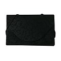 JAM Paper® Plastic Business Card Holder Case, Black on Black Composition, Sold Individually (2500 53