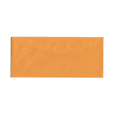 JAM Paper® #11 Business Commercial Envelopes, 4.5 x 10.375, Brown Kraft Manila, 25/Pack (1633180)