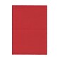 JAM Paper® Blank Foldover Cards, 4bar / A1 size, 3 1/2 x 4 7/8, Red Linen, 100/pack (309888)
