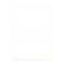 JAM Paper® Blank Foldover Cards, A6 size, 4 5/8 x 6 1/4, White Panel, 100/pack (309927)