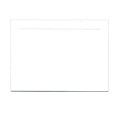 JAM Paper® Blank Note Cards with Panel Border, 4bar size 3 1/2 x 4 7/8, White, 100/pack (175965)