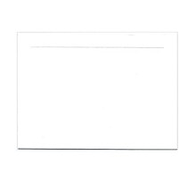 JAM Paper® Blank Note Cards with Panel Border, 4bar size 3 1/2 x 4 7/8, White, 500/box (0175965B)