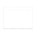 JAM Paper® Blank Note Cards with Panel Border, A7 size, 5 1/8 x 7, White, 100/pack (1751009)