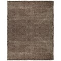 Feizy® Dimensions Washed Wool and Polyester Shag Pile Transitional Rug; 5 x 8, Camel