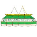 Trademark Global® 40 Stained Glass Tiffany Lamp, Colorado State University® NCAA