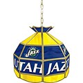 Trademark Global® 16 Tiffany Lamp, Utah Jazz NBA