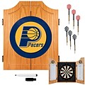 Trademark Global® Solid Pine Dart Cabinet Set, Indiana Pacers NBA