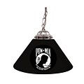 Trademark Global® 14 Single Shade Bar Lamp, Black, POW