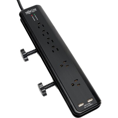 Tripp Lite Protect It! 6-Outlet 2100 Joule Surge Suppressor With 6 Cord