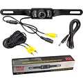 Pyle® License Plate Mount Rear View Camera With Night Vision