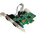 Startech PEX2S553S 2 Port Industrial PCI-Express RS232 Serial Adapter Card
