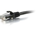 C2G™ 6 Category 5e RJ-45 Male UTP Snagless Network Patch Cable; Black