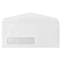 LUX® 24lbs. 4 3/4 x 11 Window Envelopes W/Glue, Bright White, 500/BX