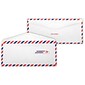 LUX® 13lbs. 4 1/8" x 9 1/2" #10 Regular Envelopes, Airmail, 1000/BX