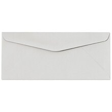 LUX Moistenable Glue #10 Business Envelope, 4 1/2 x 9 1/2, Pastel Gray, 250/Box (60190-250)