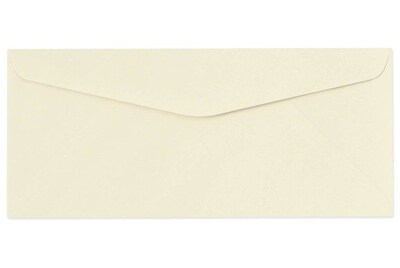 LUX 80lbs. 3 7/8 x 8 7/8 #9 100% Recycled Regular Envelopes, Natural, 250/BX