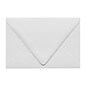 LUX A4 Contour Flap Envelopes (4 1/4 x 6 1/4) 1000/Box, White - 100% Recycled (1872-WPC-1000)