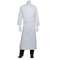 Chef Works® Long Four-Way Apron Without Pouch Pockets; White