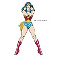 RoomMates® Classic Wonder Woman Peel and Stick Giant Wall Decal, 18 x 40