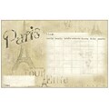 RoomMates® Paris Dry Erase Calendar Peel and Stick Giant Wall Decal, Beige/Tan
