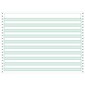 Printworks® Professional Recycled Computer Paper, 20 lbs., 11" x 14.875", Green Bar, 2200 Sheets/Carton (PRB02060)