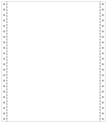 Printworks® Professional 4-Part 9.5 x 11Blank Computer Paper, 92 Brightness, 800 Sheets/Carton (PR