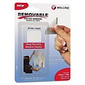 Velcro® Removable Hook & Loop Fastener; 1 1/4 & 7/8, White, 36/Set