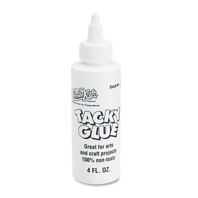 Chenille Kraft Tacky Glue; 4 oz., Clear