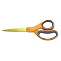 Fiskars® Premier Softgrip® Pointed Tip Titanium Straight Scissor; 8(L)