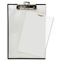 Baumgartens® 1/2 Capacity Acrylic Quick Reference Clipboard; Clear