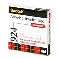 3M™ Scotch 1/2 x 36 yds. Adhesive Transfer Tape; Clear