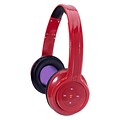 Craig CBH508 Bluetooth Stereo Over-Ear Headphone, Red