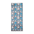 Beistle 8 x 3 Snowflake 1-Ply Glm N Curtain; Silver/Blue/White