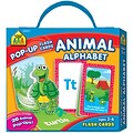 School Zone® Animal Alphabet Pop-Up Flash Cards, Ages 3-7