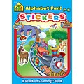 School Zone® Alphabet Fun Sticker Workbook, Grades Preschool-K