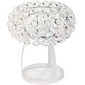 Modway Halo Acrylic Crystal Table Lamp, Clear