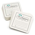 HBH™ 25th Anniversary Words of Love Coasters, White